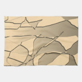 Linge De Cuisine Or brisé moderne cool (Horizontal)