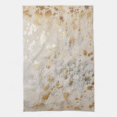 Linge De Cuisine or Cowhide Impression métallique (Vertical)