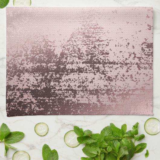 Linge De Cuisine Or rose de luxe (Plié)