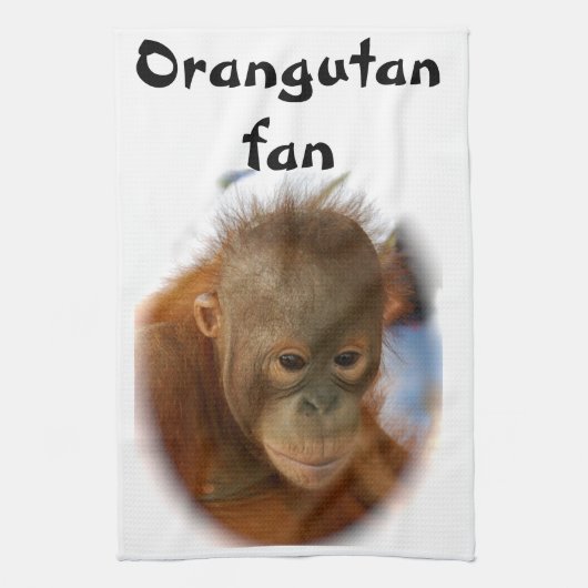 Linge De Cuisine Orang-outan de bébé (Vertical)