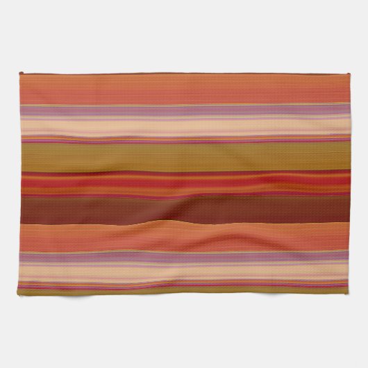 Linge De Cuisine Orange Brûlé (Horizontal)