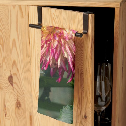 Linge De Cuisine Orange Chrysanthemum Photographie, Beauté canadien (Pliage en tiers)