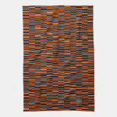 Linge De Cuisine Orange, cool, tendance, art graphique géométrique (Vertical)