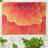 Linge De Cuisine Orange Dahlia (Plié)