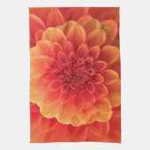 Linge De Cuisine Orange Dahlia (Vertical)