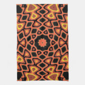 LINGE DE CUISINE ORANGE DU SOLEIL (Vertical)