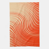 Linge De Cuisine Orange et Tan (Vertical)