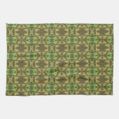 Linge De Cuisine Orange et vert (Horizontal)
