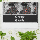 Linge De Cuisine Orange Grove (Plié)