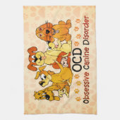 Linge De Cuisine Orange obsessive de l'OCD (Vertical)