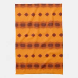 Linge De Cuisine Orange rouillé