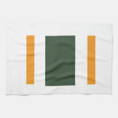 Linge De Cuisine Orange vert (Horizontal)