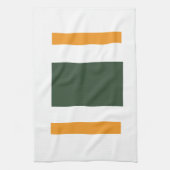 Linge De Cuisine Orange vert (Vertical)