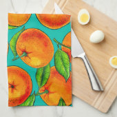 Linge De Cuisine Oranges (Quart Plié)