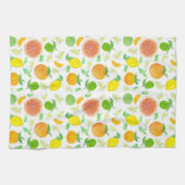 Linge De Cuisine Oranges Agrumes Fruits Pamplemousse Citrons Aquare (Horizontal)