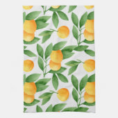 Linge De Cuisine Oranges ou mandarines motif (Vertical)