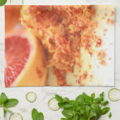 Linge De Cuisine Oranges sanguines d'agrumes juteux et zeste (Plié)