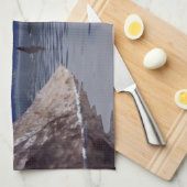 Linge De Cuisine Orca d'eau foncée (Quart Plié)