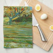 Linge De Cuisine Orchard à Blossom par Vincent van Gogh (Quart Plié)