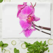 Linge De Cuisine Orchidée (Plié)