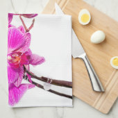 Linge De Cuisine Orchidée (Quart Plié)