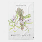 Linge De Cuisine Orchidée de Dendrobium (Vertical)