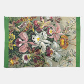 Linge De Cuisine Orchidées par Ernst Haeckel (Horizontal)