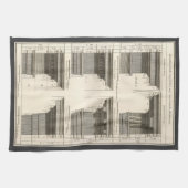 Linge De Cuisine Ordres d'architecture, Entablatures Vintages (Horizontal)