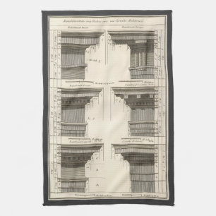 Linge De Cuisine Ordres d'Architecture, Entablements Anciens
