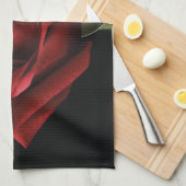 Linge De Cuisine oreiller rouge (Quart Plié)