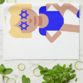 Linge De Cuisine oreilles de lapin hanoukka (Plié)