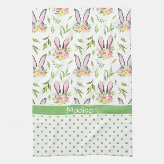 Linge De Cuisine Oreilles et oeufs de lapin (Vertical)