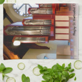 Linge De Cuisine Orgue à cordes Christchurch (Plié)