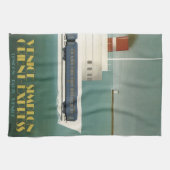 Linge De Cuisine Orient Express Train Ferry Art Déco (Horizontal)