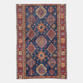 Linge De Cuisine Oriental Antique Turkis Motif de tapis (Vertical)