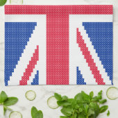 Linge De Cuisine Original cross-stitch design Union Jack (Plié)