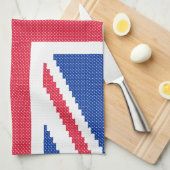 Linge De Cuisine Original cross-stitch design Union Jack (Quart Plié)