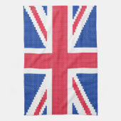 Linge De Cuisine Original cross-stitch design Union Jack (Vertical)