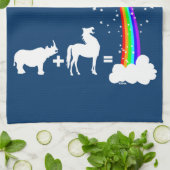 Linge De Cuisine Origine de licorne (Plié)