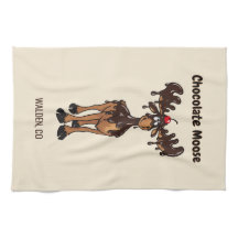 Orignal en chocolat personnalisé Cabane de la forê