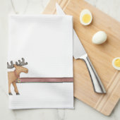 Linge De Cuisine Orignaux (Quart Plié)