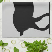 Linge De Cuisine Orignaux sur le lâche (Plié)