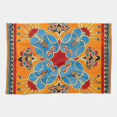 Linge De Cuisine Ornement assyrien vintage (Horizontal)