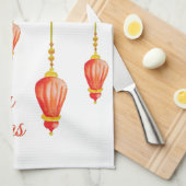 Linge De Cuisine Ornement de Noël (Quart Plié)