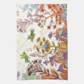 Linge De Cuisine ornemental fleuri (Vertical)