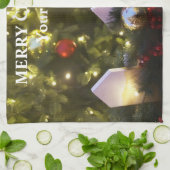 Linge De Cuisine Ornements de Noël (Plié)