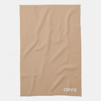 Linge De Cuisine Oryx brown beige color name