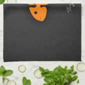 Linge De Cuisine Os de poisson orange (Plié)