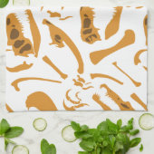 Linge De Cuisine Os Dinosaures (Plié)