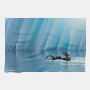 Linge De Cuisine Otter de mer joueuse